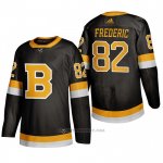 Camiseta Hockey Boston Bruins Trent Frederic Alterno 2019-20 Negro