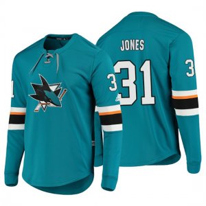 Camiseta San Jose Sharks Martin Jones Adidas Platinum