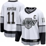 Camiseta Hockey Los Angeles Kings Anze Kopitar Alterno Premier Breakaway Blanco