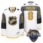 Camiseta Hockey San Jose Sharks 8 Joe Pavelski 2016 All Star Blanco