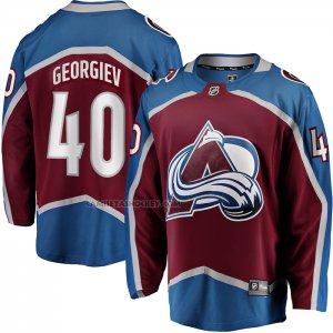 Camiseta Hockey Colorado Avalanche Alexandar Georgiev Primera Breakaway Rojo