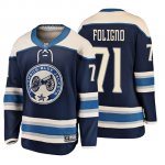 Camiseta Nino Columbus Blue Jackets Nick Foligno 2019 Alternato Breakaway Azul