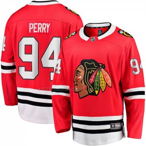 Camiseta Hockey Chicago Blackhawks Corey Perry Primera Breakaway Rojo