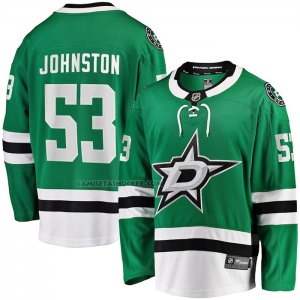 Camiseta Hockey Dallas Stars Wyatt Johnston Primera Breakaway Verde
