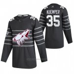 Camiseta Hockey Arizona Coyotes Kuemper Autentico 2020 All Star Gris