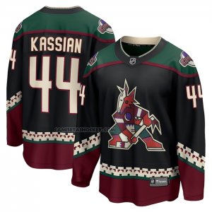 Camiseta Hockey Arizona Coyotes Zack Kassian Primera Breakaway Negro