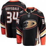 Camiseta Hockey Anaheim Ducks Jamie Drysdale Primera Breakaway Negro