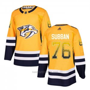 Camiseta Hockey Nashville Predators P.k Subban Drift Fashion Amarillo