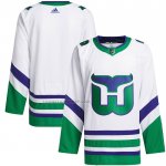 Camiseta Hockey Carolina Hurricanes Whalers Primegreen Autentico Blanco