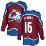 Camiseta Hockey Colorado Avalanche 16 Nikita Zadorov Primera Autentico Rojo