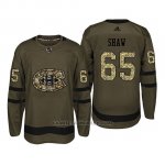 Camiseta Montreal Canadiens 65 Andrew Shaw Camo Salute To Service