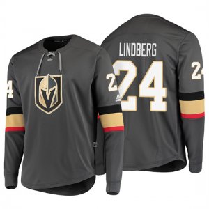 Camiseta Vegas Golden Knights Oscar Lindberg Adidas Platinum