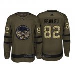 Camiseta Buffalo Sabres Nathan Beaulieu Camo Salute To Service