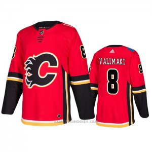 Camiseta Hockey Calgary Flames Juuso Valimaki Primera Rojo