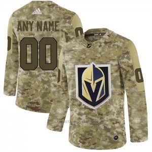 Camiseta Hockey Vegas Golden Knights 2019 Personalizada Camuflaje