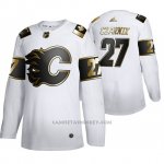 Camiseta Hockey Calgary Flames Austin Czarnik Golden Edition Limited Blanco