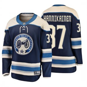 Camiseta Nino Columbus Blue Jackets Markus Hannikainen 2019 Alternato Breakaway Azul