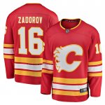 Camiseta Hockey Calgary Flames Nikita Zadorov Primera Breakaway Rojo