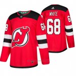 Camiseta Hockey New Jersey Devils Colton White Primera Autentico Rojo
