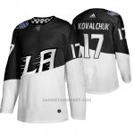 Camiseta Hockey Los Angeles Kings Ilya Kovalchuk 2020 Stadium Series Blanco Negro