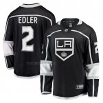 Camiseta Hockey Los Angeles Kings Alexander Edler Primera Breakaway Negro