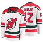 Camiseta New Jersey Devils Ben Lovejoy Alternato Breakaway Blanco