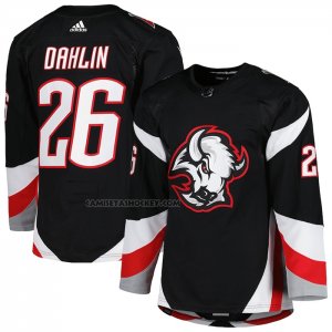 Camiseta Hockey Buffalo Sabres Rasmus Dahlin Alterno Autentico Negro