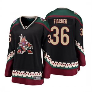 Camiseta Mujer Arizona Coyotes Christian Fischer Heritage Alternato Breakaway