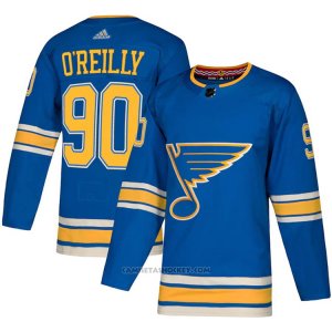 Camiseta Hockey St. Louis Blues Ryan O'reilly Alterno Autentico Azul