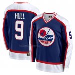 Camiseta Hockey Winnipeg Jets Bobby Hull Breakaway Retired Azul