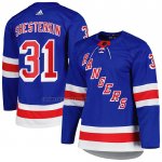 Camiseta Hockey New York Rangers Igor Shesterkin Primera Autentico Azul