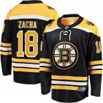 Camiseta Hockey Boston Bruins Pavel Zacha Primera Breakaway Negro