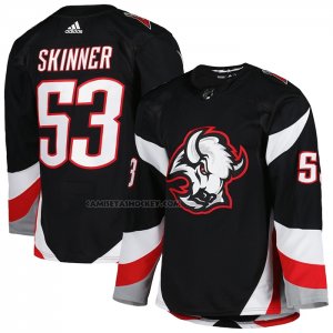 Camiseta Hockey Buffalo Sabres Jeff Skinner Alterno Autentico Negro