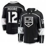 Camiseta Hockey Los Angeles Kings Trevor Moore Primera Breakaway Negro