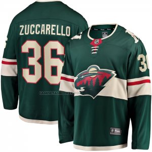 Camiseta Hockey Minnesota Wild Mats Zuccarello Premier Breakaway Verde
