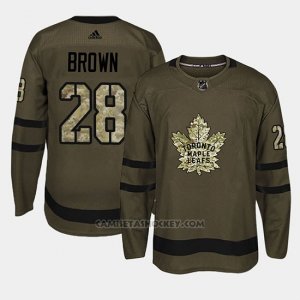 Camiseta Toronto Maple Leafs Connor Brown Camo Salute To Service