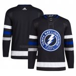 Camiseta Hockey Tampa Bay Lightning Alterno Primegreen Autentico Negro