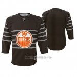 Camiseta Hockey Nino Edmonton Oilers Premier 2020 All Star Gris