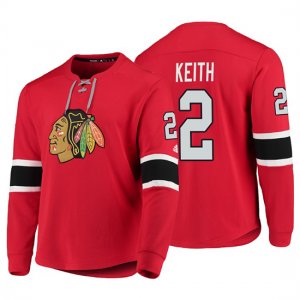 Camiseta Chicago Blackhawks Duncan Keith Platinum Rojo