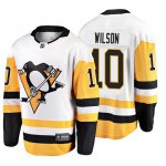 Camiseta Pittsburgh Penguins Garrett Wilson 2019 Away Fanatics Breakaway Blanco