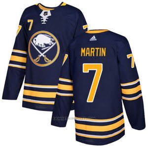 Camiseta Hockey Buffalo Sabres 7 Hartin Autentico Azul