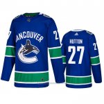 Camiseta Hockey Vancouver Canucks Ben Hutton Primera Azul