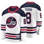 Camiseta Winnipeg Jets Jacob Trouba Heritage Fanatics Breakaway Blanco