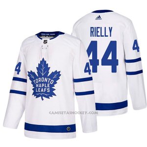 Camiseta Hockey Hombre Toronto Maple Leafs 44 Morgan Rielly Away 2017-2018 Blanco