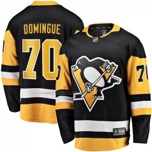 Camiseta Hockey Pittsburgh Penguins Louis Domingue Primera Breakaway Negro