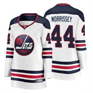 Camiseta Mujer Winnipeg Jets Josh Morrissey Heritage Breakaway Blanco