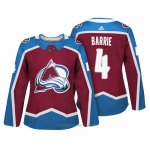 Camiseta Hockey Mujer Colorado Avalanche 4 Tyson Barrie Maroon Autentico Jugador