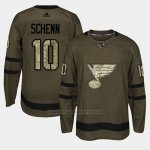 Camiseta St. Louis Blues Brayden Schenn Camo Salute To Service