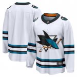 Camiseta Hockey San Jose Sharks Segunda Premier Breakaway Blanco