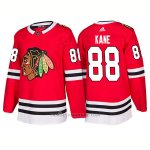Camiseta Hockey Hombre Male Blackhawks 88 Patrick Kane Home 2018 Rojo